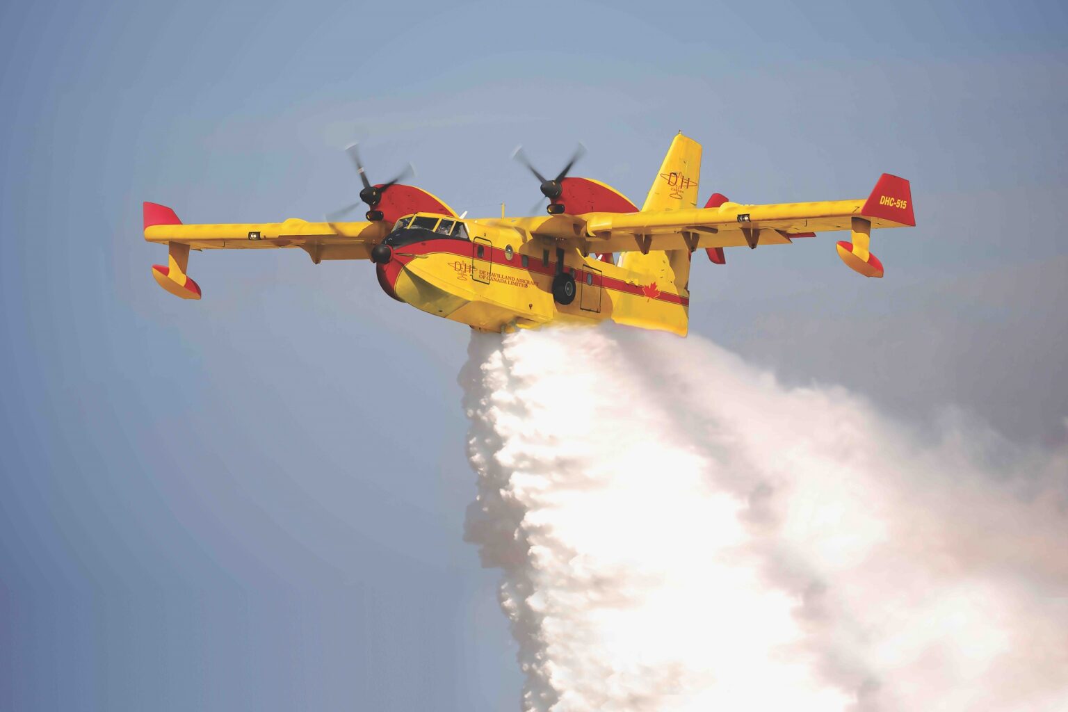 Spain orders seven De Havilland Canada DHC-515 waterbombers for EU wildfires