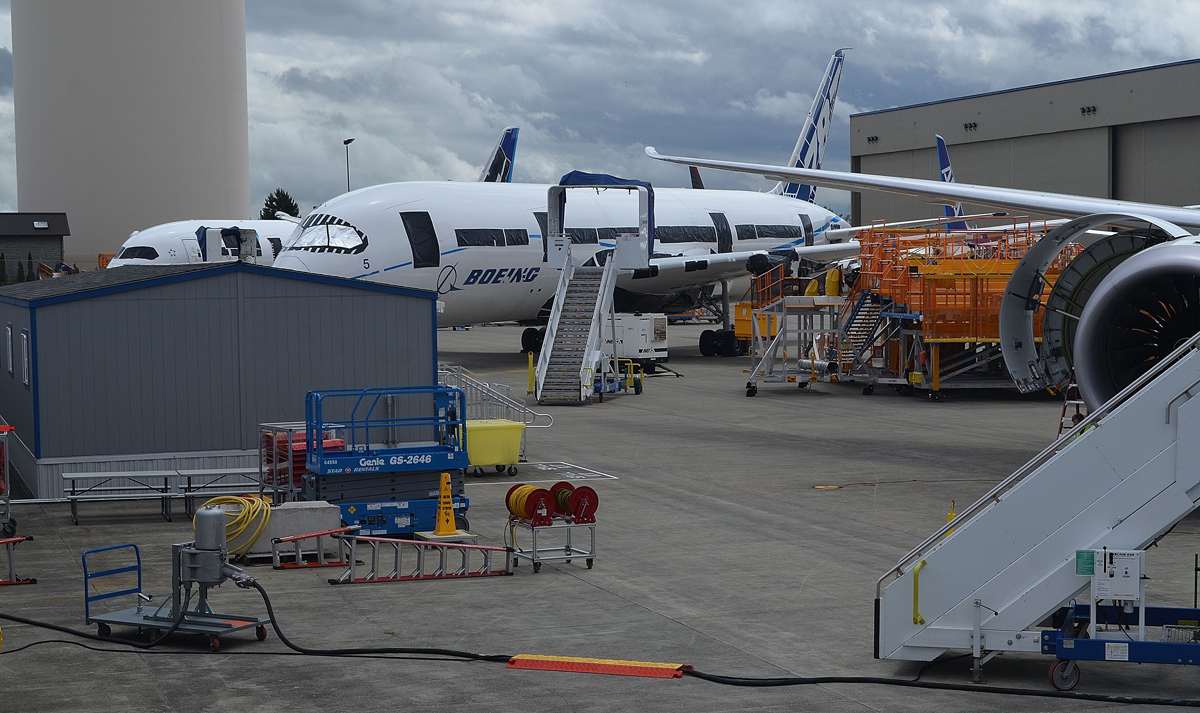 Boeing investigates quality problem on undelivered 787s