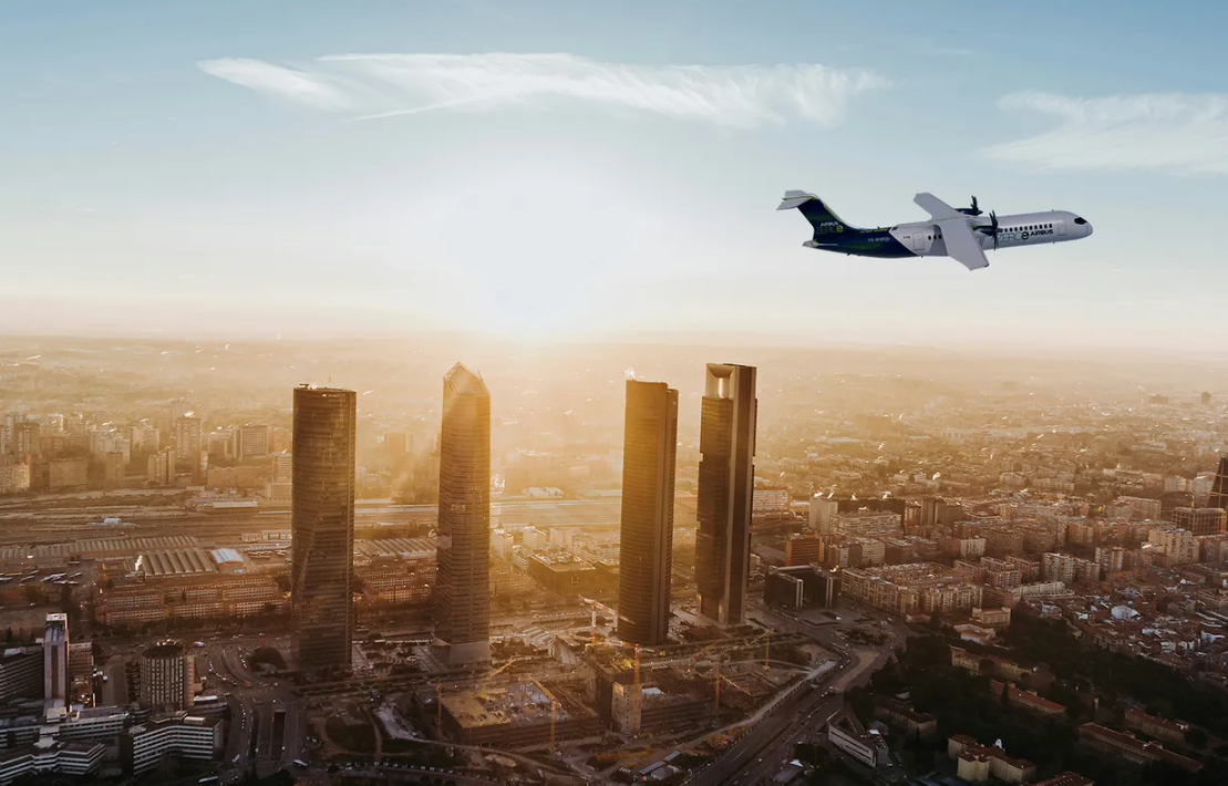 Airbus, Aena, Air Nostrum, Iberia, Exolum and Repsol join forces to study the creation of the first aviation hydrogen hub in Spain