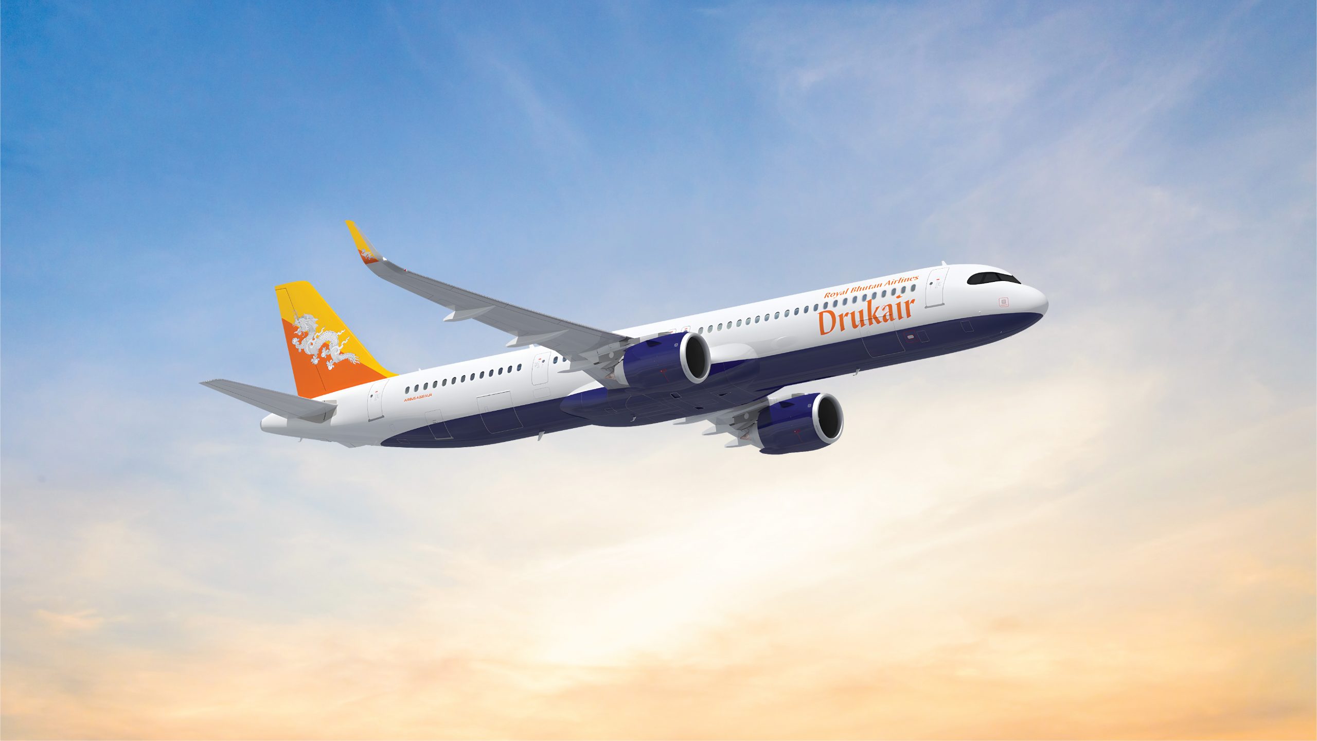 Drukair adds Airbus A320neo and A321XLR aircraft to fleet to expand international network