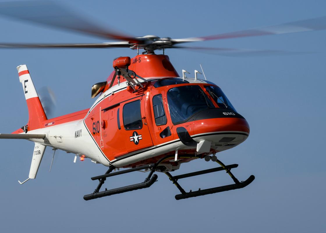 Leonardo celebrates the 100th delivery of the TH-73A Thrasher to the US Navy